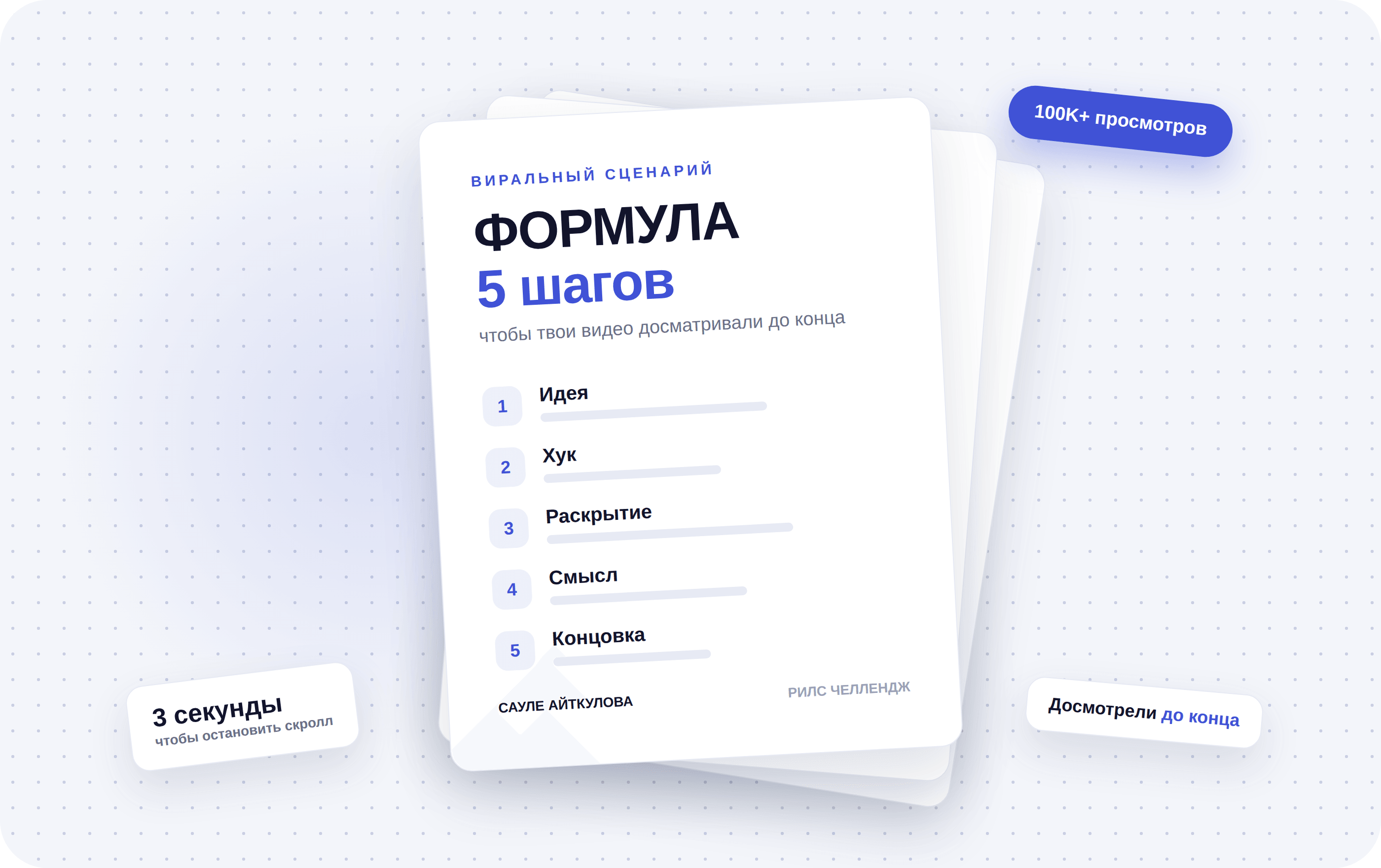Формула вирального сценария из 5 шагов
